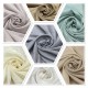 Lily Color Chart Wholesale Linen Tulle Curtain Fabrics Living Room and Bedroom Curtains 21 Models 100% Polyester